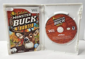 Cabela's Monster Buck Hunter (Nintendo Wii, 2010) w/ Manual Included - Picture 1 of 3