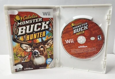 Cabela's Monster Buck Hunter (Nintendo Wii, 2010) w/ Manual Included  - Image 1 of 3
