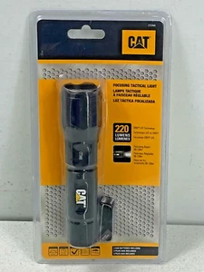 Linterna táctica AAA de enfoque profesional CAT grado de construcción 220 lúmenes CT2400 - Imagen 1 de 7