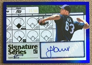 Jacob Nix 2019 Donruss Signature Series Autograph Blue Rookie #SSJN /99 Padres  - Picture 1 of 2