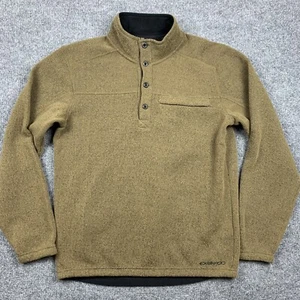 Exofficio Fleecepullover Herren Medium Langarm High Neck Reißverschlusstasche braun - Bild 1 von 13
