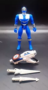 Power Rangers Time Force "Blue Time Force Ranger" (Complete) - Picture 1 of 9