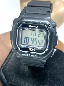 Reloj Hombre Casio F108WH Iluminador Cuarzo Digital Negro Resina Deportivo 3224 - Imagen 1 de 13