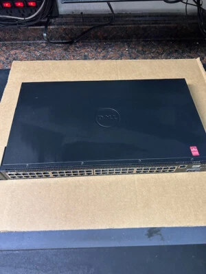 Dell N2048 1GbE 48-Port Network Switch Gigabit Ethernet SFP w/ Rackmount Ears - Image 1 of 3
