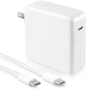 Per MacBook Pro 61W USB-C 13" A1706 A1708 A1989 A1947 caricabatterie adattatore CA - Foto 1 di 9