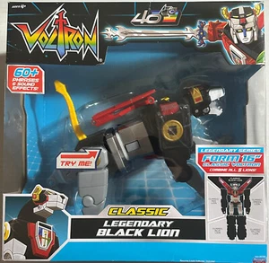 Playmates Classic Voltron 40th Anniversary Legendary Black Lion Brand New Sealed - Picture 1 of 2