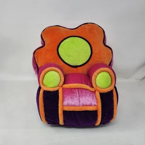 Manhattan Toy Groovy Girls Armchair Chair Plush Orange Pink Purple 2000 Plush - Picture 1 of 5
