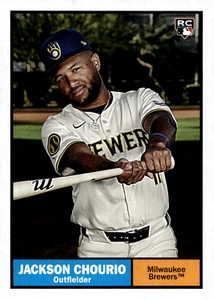 2024 Topps Archives - 1961 Topps Jackson Chourio #44 (RC) Brewers - Picture 1 of 2