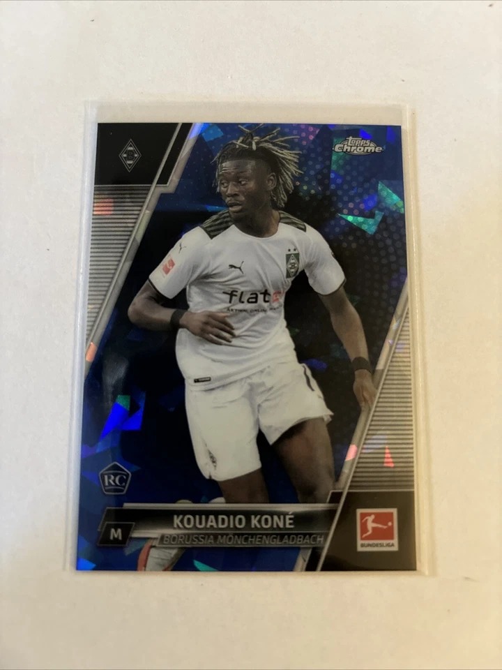 2021-22 Topps Chrome Bundesliga Sapphire Edition - #78 Kouadio Kone (RC) - Image 1 of 2