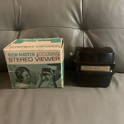 Vtg Sawyer's View-Master Stereo Focusing Viewer Model D Product No. 2011 Box - Image 1 of 4