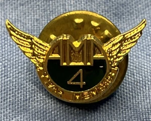 AMA 4 AÑOS MIEMBRO CHAQUETA CHALECO SOMBRERO PIN - Imagen 1 de 3