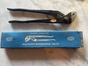 Vintage neu im Karton ELDI Gleitgelenk Schraubenschlüssel Nr. 19 • 9 1/2" (NJ) - Bild 1 von 2