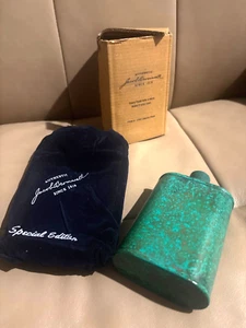 New in Box JACOB BROMWELL LIBERTY FLASK Green Copper 9 oz Special Edition - Picture 1 of 5
