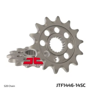 Piñón delantero de acero Kawasaki KXF 250 2006-2024 14T cadena rueda JT - Imagen 1 de 1