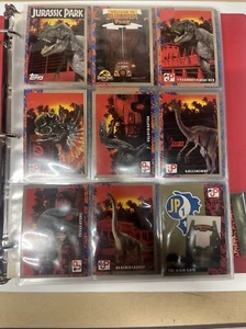 JURASSIC PARK Sammelkartenset, Aufkleber, Hologramm-1993 - Bild 1 von 24