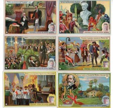 LIEBIG S.717    F 718  , 'LIFE OF VERDI '   V/G .COND. FRENCH  or ITALIAN ISSUE.