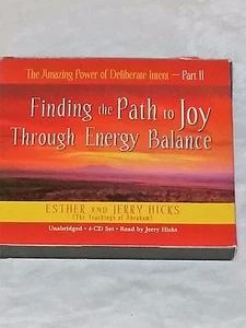 Finding The Path To Joy Through Energy Balance 2 Unabridged Hicks AUDIO BOOK CDs - Picture 1 of 1