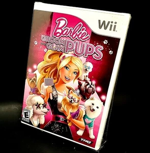 ¡Juego Barbie Groom and Glam Pups Nintendo WII clasificación E para todos! ¡NUEVO! - Imagen 1 de 12