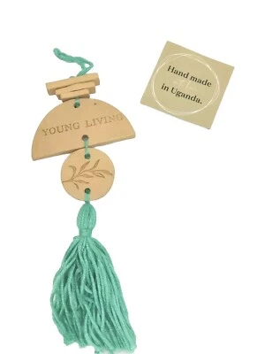 Young Living Essential Oils 2020 Foundation Clay Diffuser Ornament Tassel NIB - Image 1 of 4
