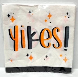 Halloween YIKES napkins 18 piece sealed package - listing for 2 PACKAGES - Picture 1 of 3