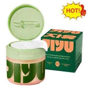 Jiyu Korean Skincare Anti-Aging, Dark Spot & Wrinkle Minimizing Toner Pads-US - Picture 1 of 15