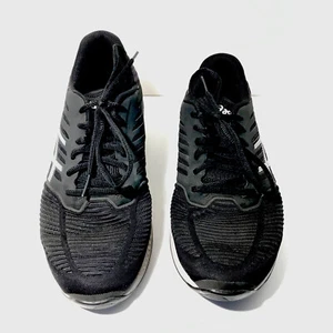 ASICS Women's FuzeX Rush Adapt Running Shoe, Black/White/Dark Grey, 8 1/2 US - Picture 1 of 9