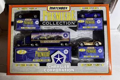 Matchbox Premiere Collection Chrysler Corporation NUEVO en caja 1997 Foto 1 de 4