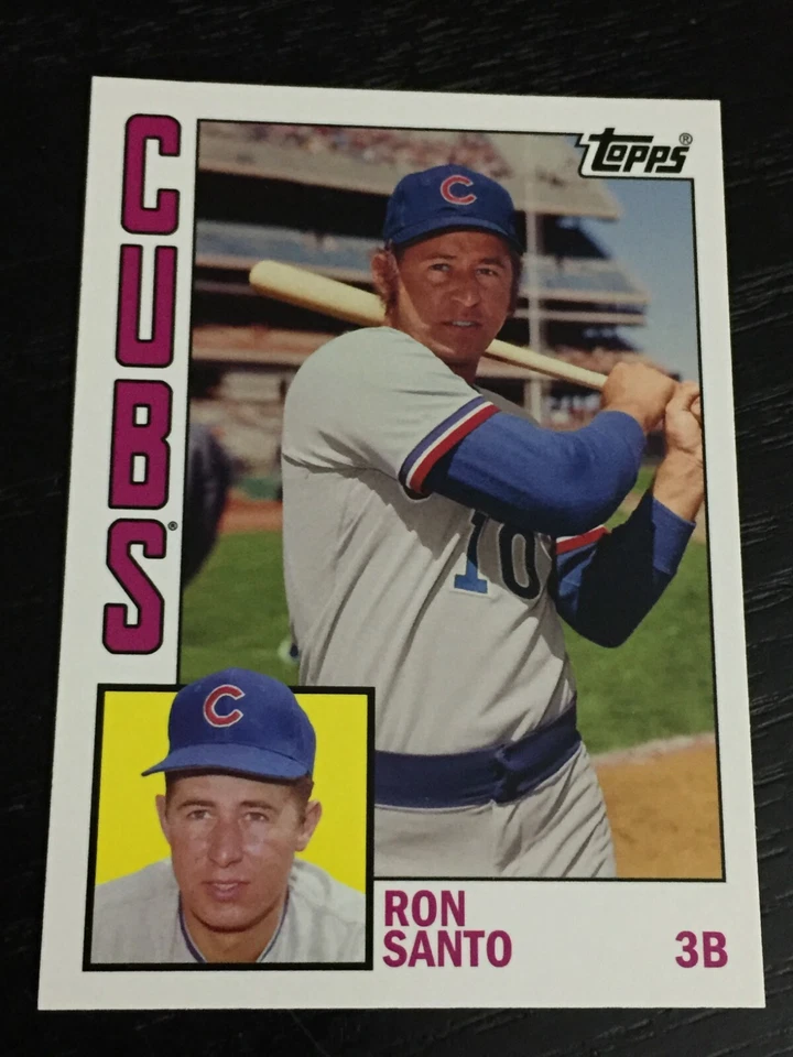 RON SANTO 2013 Topps Archives Chicago Cubs STADIUM SEASON GIVEAWAY CUBS-3 - Image 1 of 1