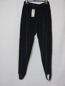 Vintage NWT Jones New York Large Stirrup Pants Stretch Leggings Mahogany - Picture 1 of 6