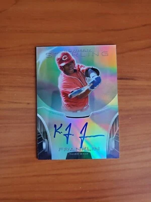 Kevin Franklin - 2013 Bowman Sterling Autograph ON-CARD AUTO #/150 - REDS - Image 1 of 2