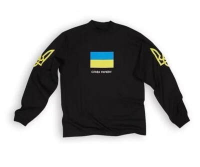 Balenciaga x United24 Ukraine Charity Longsleeve - Image 1 of 2
