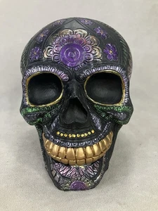 Day of the Dead Sugar Skull Figurine, Pacific Giftware - Picture 1 of 8