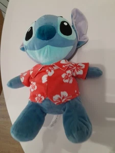 Lilo And Stitch 11" Soft Toy Plush Hawaii Print Shirt official Disney Whitehouse - Picture 1 of 8