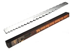 Stainless Steel Guitar Neck Notched Straight Edge & Fret Rocker Fretboard Ruler - Picture 1 of 3