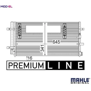 CONDENSER AIR CONDITIONING AC 457 000P FOR AUDI A4/S4/Convertible/Allroad Q5 A4 - Picture 1 of 20