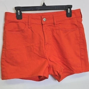 Pantalones Cortos Old Navy Tiro Alto WOW, Naranja, Mujer Talla 12 - Imagen 1 de 4