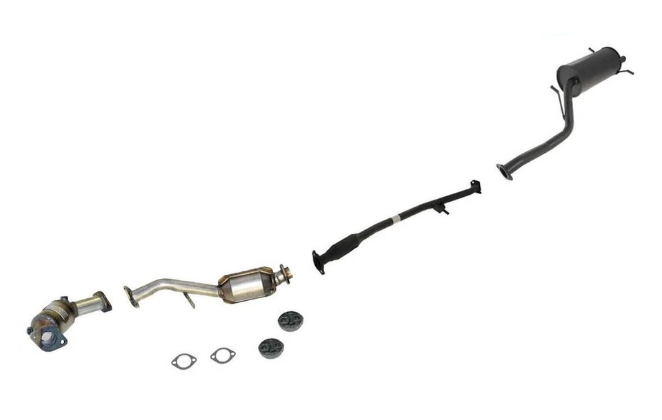 Sistema de silenciador de escape convertidor para Subaru Legacy Outback Wagon 2,2 L 1995-1999 Foto 1 de 4