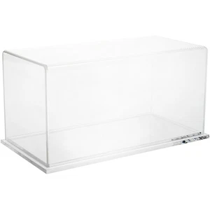 Plymor Clear Acrylic Display Case with Clear Base, 10" x 5" x 5" - Picture 1 of 2