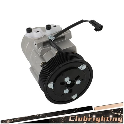 Compresor de aire acondicionado con embrague 6,7 L para Ford F-250 F-350 F-450 F-550 Super Duty F650 Foto 1 de 4