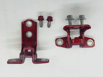 08-15 Mitsubishi Lancer Evolution X Evo 10 Right Rear Door Hinges No USA Duty - Image 1 of 4