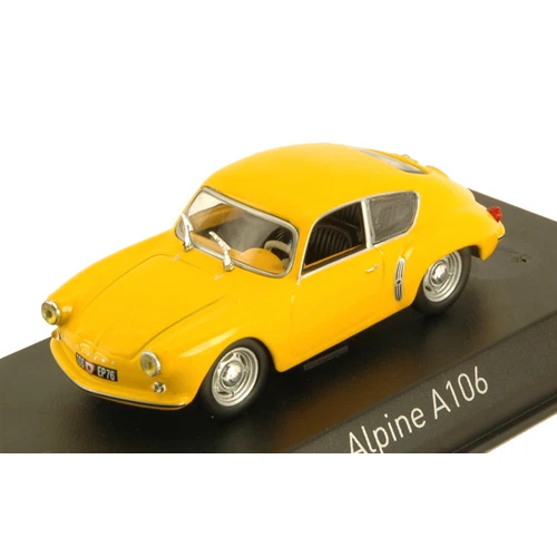 ALPINE RENAULT A106 1956 YELLOW 1:43 Norev Auto Stradali Modellino Nuovo - Immagine 1 di 1