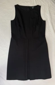 Lauren Ralph Lauren Black Sleeveless Sheath Dress Size 14 Classic Lined Career - Picture 1 of 9