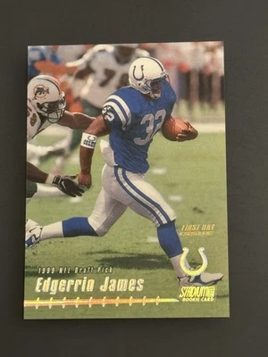 Stadium Club #155 1999 Edgerrin James RC primer día emisión/150 HOF Foto 1 de 2