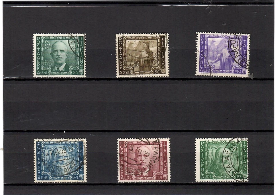 REGNO 1938-PROCLAMAZIONE IMPERO-POSTA AEREA-SERIE COMPLETA/SPEDIZIONE GRATUITA - Immagine 1 di 1