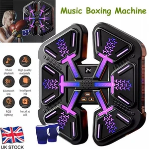 APP Music Boxing Machine with Gloves Wall Mount Target Punching Pads Adult Home - Picture 1 of 9