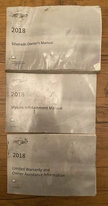 2018 Chevrolet Silverado Owners Manual - Foto 1 di 1