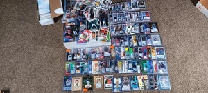 Huge Baseball Card Lot 1sts Rookies Inserts Autos Parallels Prizm Chrome Donruss - Picture 1 of 8