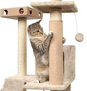 Furhaven Wrap Around Scratching Post Cover Large, Scratch - Cream  - Picture 1 of 8