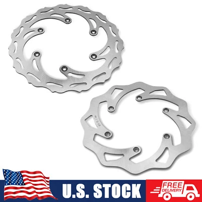 Front Rear Brake Disc Rotors For Husqvarna FE250 FE350 FE450 FE501 S 2014-2022 - Image 1 of 4
