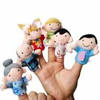 Educational Toy Hand Puppet Plush Toys Finger Doll Family Finger Puppets Set